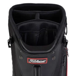Titleist Jet Black Premium Golf Stand Bag -Golf Sale Store 2020jetblackpremiumstandbagblackred4