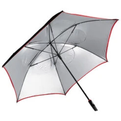 Titleist Jet Black Tour Double Canopy Golf Umbrella -Golf Sale Store 2020tourdoublecanopumbrellablackblackred3