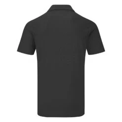 Adidas Go-To Golf Polo Shirt -Golf Sale Store Adidas AW22 Go To Primegreen Polo Shirt HA6114 SHADI683 Black Back