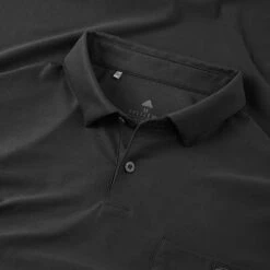 Golf Sale Store -Golf Sale Store Adidas AW22 Go To Primegreen Polo Shirt HA6114 SHADI683 Black Detail