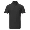Adidas Go-To Golf Polo Shirt -Golf Sale Store Adidas AW22 Go To Primegreen Polo Shirt HA6114 SHADI683 Black Front