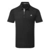 Adidas Drive Primegreen Golf Polo Shirt -Golf Sale Store Adidas Drive Primegreen Golf Polo Shirt Black IA5446 Front