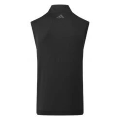Adidas Elevated 1/4 Zip Golf Vest 7 Adidas Elevated 1/4 Zip Golf Vest -Golf Sale Store Adidas Elevated 1 4 Zip Golf Vest Black IB4542 Back