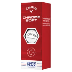 Callaway Chrome Soft Triple Track Golf Balls 9 Callaway Chrome Soft Triple Track Golf Balls -Golf Sale Store Callaway 2022 Chrome Soft Triple Track Golf Balls White 4