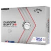 Callaway Chrome Soft X LS Triple Track Golf Balls -Golf Sale Store Callaway 2022 Chrome Soft X LS Triple Track Golf Balls White 1