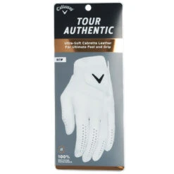 Callaway Tour Authentic Golf Glove -Golf Sale Store Callaway Tour Authentic Golf Gloves White 3