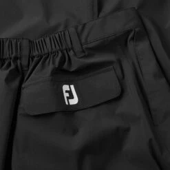 FootJoy HydroLite Waterproof Golf Pants -Golf Sale Store FootJoy AW19 HLV2 Rain Trousers 95057 WPFOO008 Black Detail