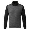 Galvin Green Dason Insula Golf Jacket -Golf Sale Store Galvin Green AW22 DASON G134007 GRANITE GREY BLACK Front