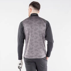 Galvin Green Dason Insula Golf Jacket -Golf Sale Store Galvin Green AW22 DASON G134007 GRANITE GREY BLACK Model 3