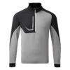 Galvin Green Daxton Insula Golf Pullover 1 Galvin Green Daxton Insula Golf Pullover -Golf Sale Store Galvin Green AW22 DAXTON G124270 SHARKSKIN BLACK WHITE Front
