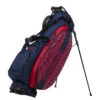 J.Lindeberg Play ST Golf Stand Bag -Golf Sale Store J Lindeberg Play ST Golf Stand Bag Swirl Red JL Navy Barbados Cherry 1