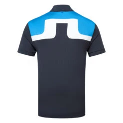J.Lindeberg Jeff Golf Polo Shirt -Golf Sale Store J.Lindeberg SS23 Jeff Regular Fit Polo GMJT07620 6855 SHLIN180 JL Navy Back