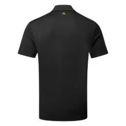 J.Lindeberg Diamond Golf Polo Shirt -Golf Sale Store J.Lindeberg GMJT06475 9999 M Diamond Regular Fit Polo Black Back