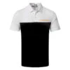 J.Lindeberg Owen Slim Golf Polo Shirt -Golf Sale Store J.Lindeberg GMJT06850 9999 M Owen Slim Fit Polo Black SHLIN141 Front