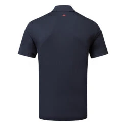 J.Lindeberg Clark Golf Polo Shirt -Golf Sale Store J.Lindeberg GMJT07883 6855 M Clark Reg Fit Polo SHLIN155 UK SMU JL Navy Back