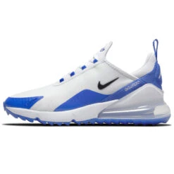 Nike Air Max 270G Golf Shoes -Golf Sale Store Nike Air Max 270 G Golf Shoes White Racer Blue Pure Platinum 3