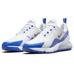 Nike Air Max 270G Golf Shoes -Golf Sale Store Nike Air Max 270 G Golf Shoes White Racer Blue Pure Platinum 5