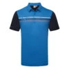 Ping Morten Golf Polo Shirt 2 Ping Morten Golf Polo Shirt -Golf Sale Store Ping SS23 Morten Polo Shirt P03575 DN90 SHPIN351 Danube Navy Multi Front