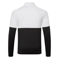 Ping Nexus 1/2 Zip Golf Sweater 7 Ping Nexus 1/2 Zip Golf Sweater -Golf Sale Store Ping SS23 Nexus 1 4 Zip Sweater P03578 090 SWPIN173 Black White Back