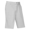 Ping Swift Golf Shorts -Golf Sale Store Ping SS23 Swift Tailored Shorts P03581 PGW TSPIN044 Pearl Grey White Front