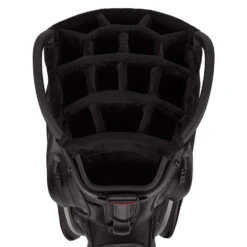 Titleist Jet Black Premium StaDry Golf Cart Bag 9 Titleist Jet Black Premium StaDry Golf Cart Bag -Golf Sale Store Titleist 2022 Tour Series Premium StaDry Cart Bag Black White 4