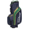 Titleist Cart 14 Shamrock Golf Cart Bag -Golf Sale Store Titleist 2023 Cart 14 Shamrock Golf Cart Navy Green Gold 1