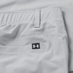 Under Armour Drive Slim Taper Golf Pants 10 Under Armour Drive Slim Taper Golf Pants -Golf Sale Store Under Armour AW22 Drive Slim Taper Steel Halo Gray Pant 1364410 036 Code TRUND065 34 W 32 Leg Detail