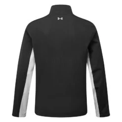 Under Armour Storm Proof 2.0 Waterproof Golf Jacket 7 Under Armour Storm Proof 2.0 Waterproof Golf Jacket -Golf Sale Store Under Armour AW22 Stormproof 2.0 Waterproof Jacket 1371596 001 WJUND013 Black Mod Gray Mod Gray back