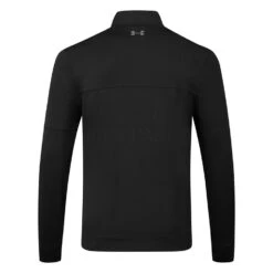 Under Armour Storm FZ Full Zip Golf Jacket 7 Under Armour Storm FZ Full Zip Golf Jacket -Golf Sale Store Under Armour SS23 Storm Midlayer FZ Sweater 1377399 001 SWUND199 S Black Black Pitch Grey Back