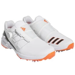 Adidas ZG23 BOA Golf Shoes -Golf Sale Store adidas ZG23 BOA Shoes White Black Red 4