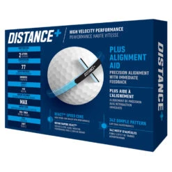 TaylorMade Distance Plus Golf Balls -Golf Sale Store distanceplusballswhite3