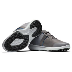 FootJoy FJ Flex 56121 Golf Shoes -Golf Sale Store fjflexshoesgreyblue6